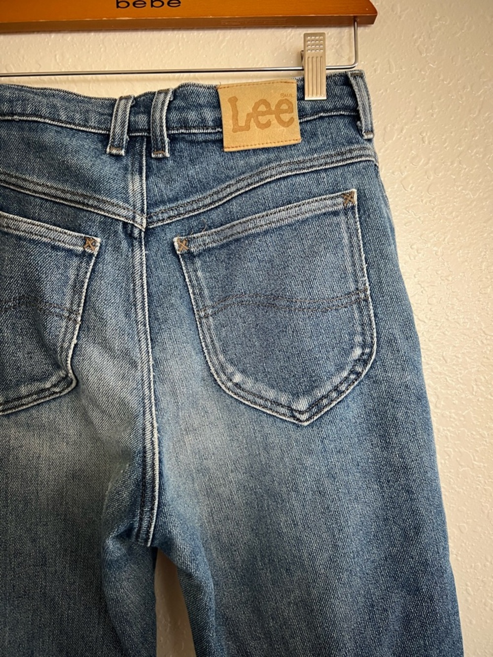 Genuine Vintage Classic Straight Fit Lee Women’s Blue Jeans